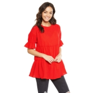 Lost Ink Textured Smock Top