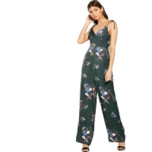 Lost Ink Printed Strappy Back Jumpsuit