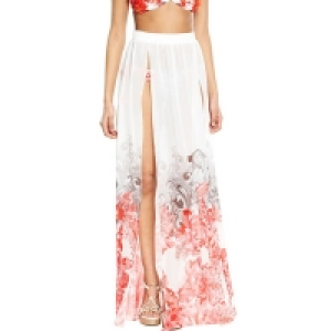 Forever Unique Capri Blossom Beach Maxi Skirt