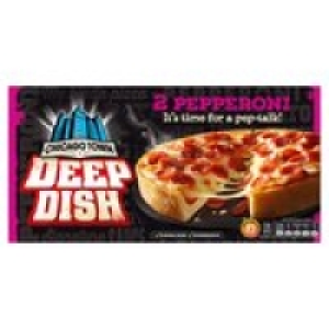 Chicago Town Deep Dish Pepperoni Pizzas £1.25