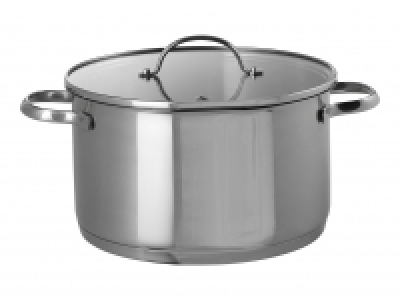 Ernesto 24cm Stainless Steel Stock Pot £11.99