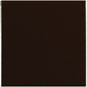 Wickes Brown Satin Ceramic Wall Tile 100x100mm