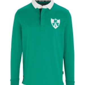 Mens Ireland Long Sleeved Rugby Top £12.99