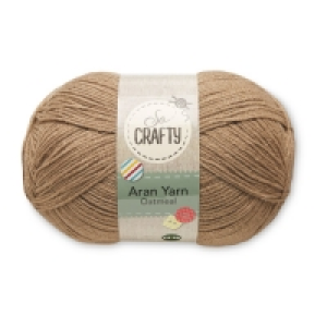So Crafty Aran Yarn Oatmeal £4.99