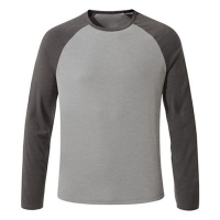 Debenhams  Craghoppers - Grey 1st layer long sleeved t-shirt