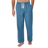 Debenhams  Mantaray - Blue stripe print pyjama bottoms