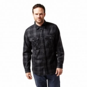 Craghoppers - Black Dofri wool shirt