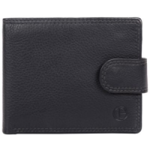 Pure Luxuries London - Navy Spitfire bi-fold leather walle