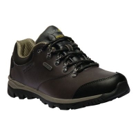 Debenhams  Regatta - Grey kota leather low walking shoes