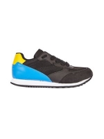Debenhams  Outfit Kids - Boys black and yellow running trainers