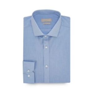 Red Herring - Light Blue Chambray Long Sleeve Slim Fit Shirt