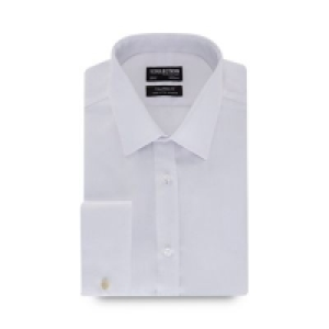 The Collection - White long sleeve non iron tailored fit shi £30.00