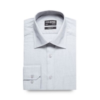 Debenhams  The Collection - Light grey textured regular fit shirt