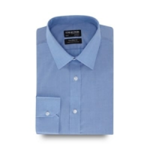 The Collection - Big and tall non-iron light blue long sleev