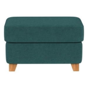Debenhams - Velvet Abbeville footstool