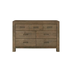 Debenhams - Oak Turin 7 drawer chest
