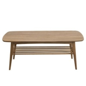 Debenhams - Brown Woodstock rectangle coffee table