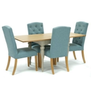 Willis & Gambier - Oak and painted Worcester flip-top tabl