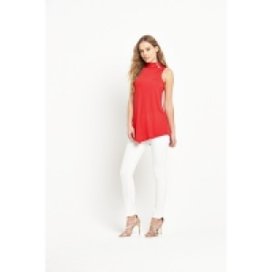 V By Very Buckle Neck Halter Top