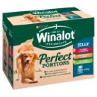 Asda Winalot Perfect Portions Meat In Jelly Dog Food