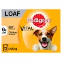 Asda Pedigree Dog Pouches Mixed Variety in Loaf