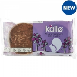 Kallo Milk Chocolate Covered Rice Cakes 6 Pack