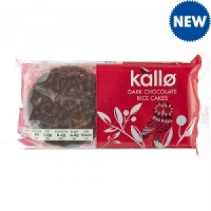 Kallo Dark Chocolate Covered Rice Cakes 6 Pack