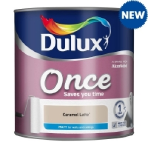 Dulux Once Matt Caramel Latte 2.5L