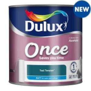 Dulux Once Matt Teal 2.5L