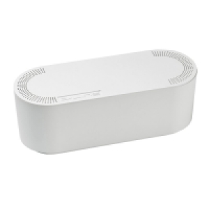 D-Line Small Cable Tidy Unit - White £8.99