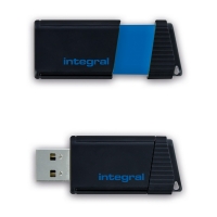 RobertDyas  32GB Easyslide USB 2.0 Twin Pack - Neon Blue/Orange