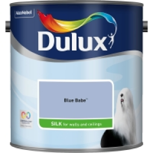 Dulux Silk Emulsion Paint Blue Babe 2.5L £7.00