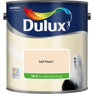 Dulux Silk Emulsion Paint Soft Peach 2.5L £7.00