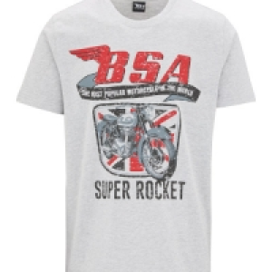 Mens Grey BSA T-Shirt £5.99