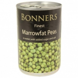 BONNERS MARROWFAT PEAS 300G £0.19