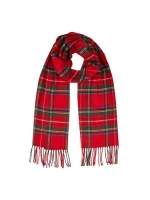 Debenhams  Burton - Red tartan scarf