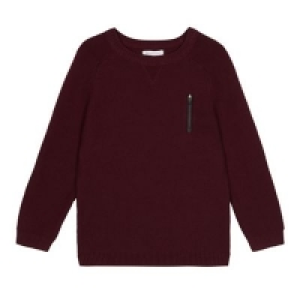 bluezoo - Boys wine ribbed jumper