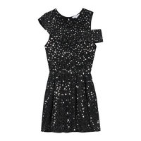 Debenhams  bluezoo - Girls Black Star Embellished Dress