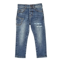 Debenhams  Outfit Kids - Boys mid blue ripped jeans