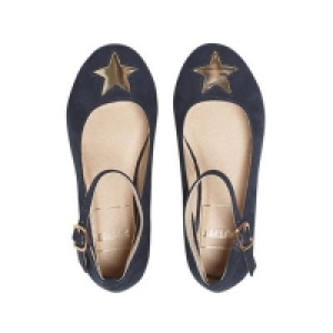 Outfit Kids - Girls navy blue ballerina pumps