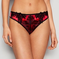 Debenhams  Reger by Janet Reger - Red lace mesh Mia thong