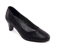 Debenhams  Padders - leather Judy mid heel wide fit court shoes