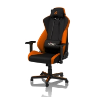 Overclockers Nitro Concepts Nitro Concepts S300 Fabric Gaming Chair - Horizon Orange