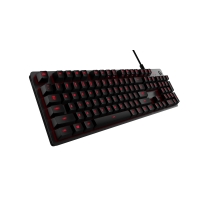 Overclockers Logitech Logitech G413 Black/Red Mechanical Backlit Gaming Keyboard -