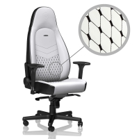 Overclockers Noblechairs noblechairs ICON Gaming Chair - White/Black