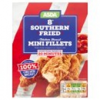 Asda Asda 8 Southern Fried Chicken Mini Fillets