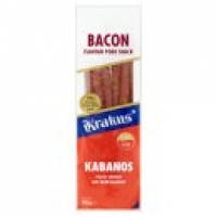 Asda Krakus Kabanos Bacon Flavoured Pork Snack