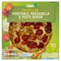 Asda Asda Crustless Vegetable Mozzarella & Pesto Quiche