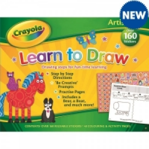 Crayola Artist Pad Learn To Draw &pound;2.99