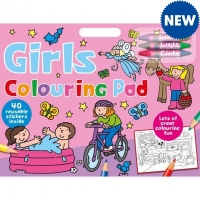 JTF  Girls Artist Colouring Pad